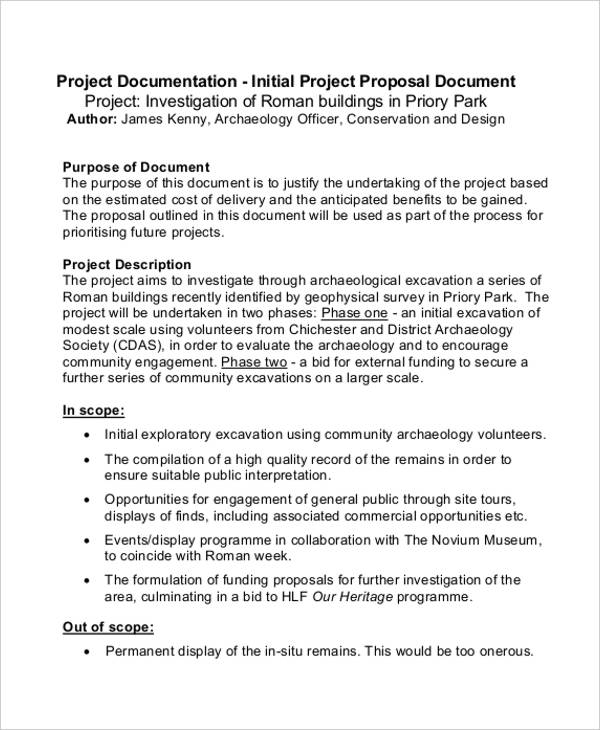 9+ FREE Construction Project Proposal Templates - PDF, Word | Free