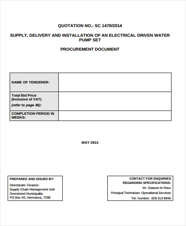 14+ Electrical Quotation Templates PDF, Google docs, Apple pages