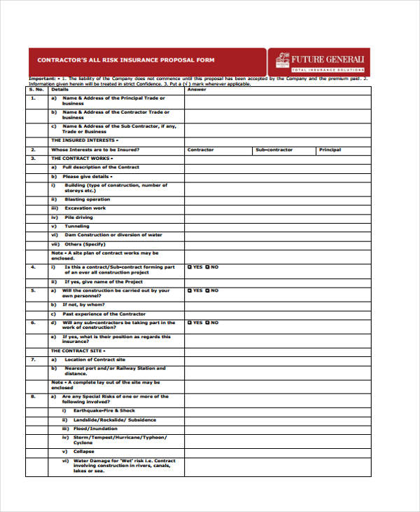 46+ Sample Proposal Templates - Word, PDF, Pages | Free & Premium Templates