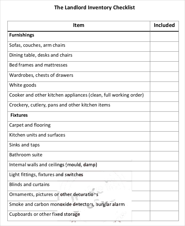 46+ Best Inventory Templates PDF, Word, Apple Pages