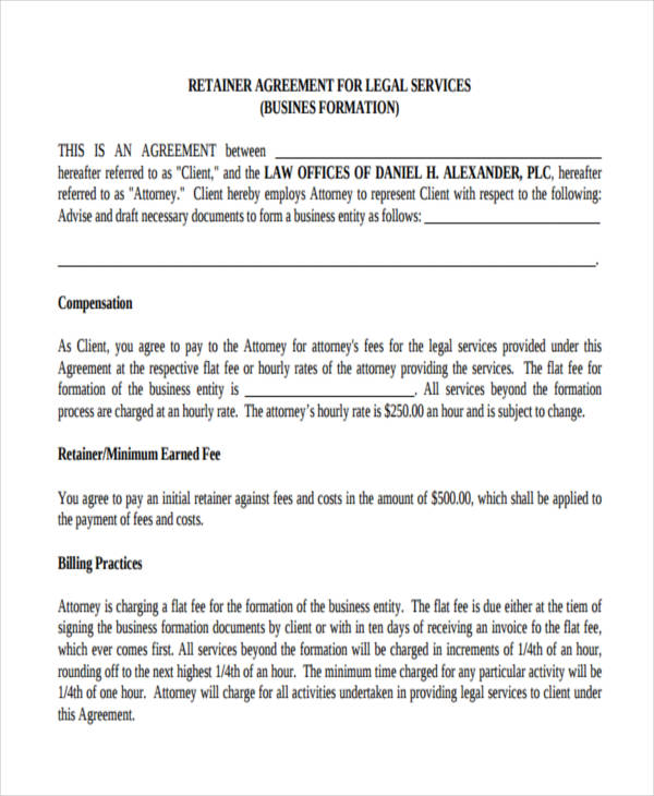 Formation Agreement Templates 6 Free Word, PDF Format Download