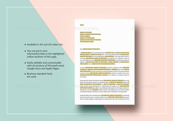letter-of-reference-long-template