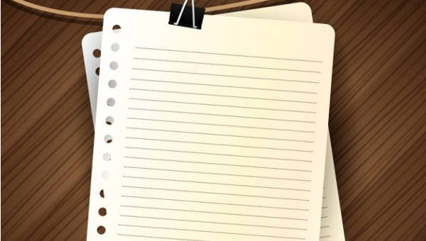 10 lined paper templates free sample example format download free premium templates