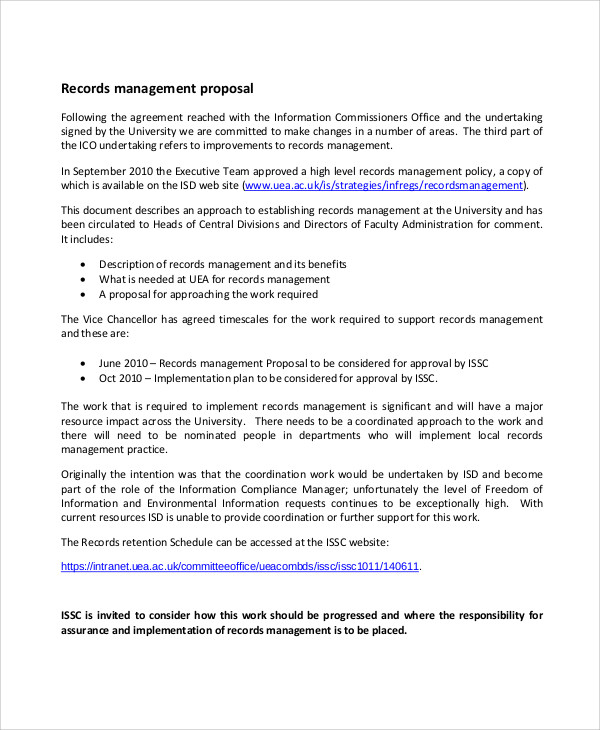 management proposal