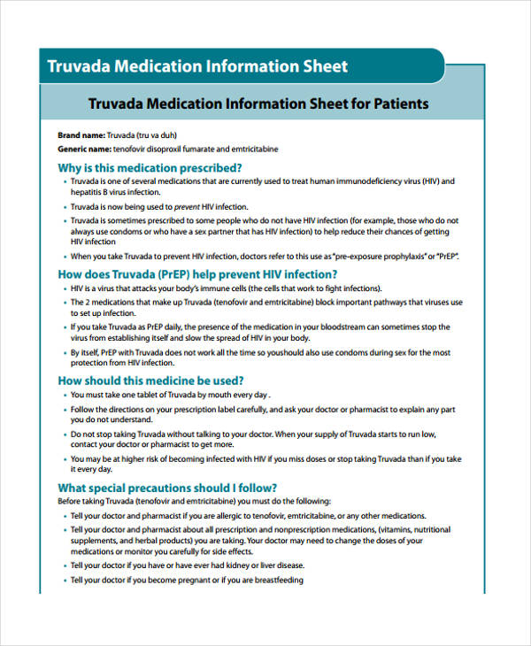 9+ Medication Sheet Templates Free Sample, Example Format Download