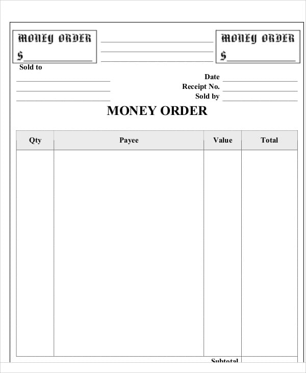 5+ Order Receipt Templates Free Sample, Example Format Download