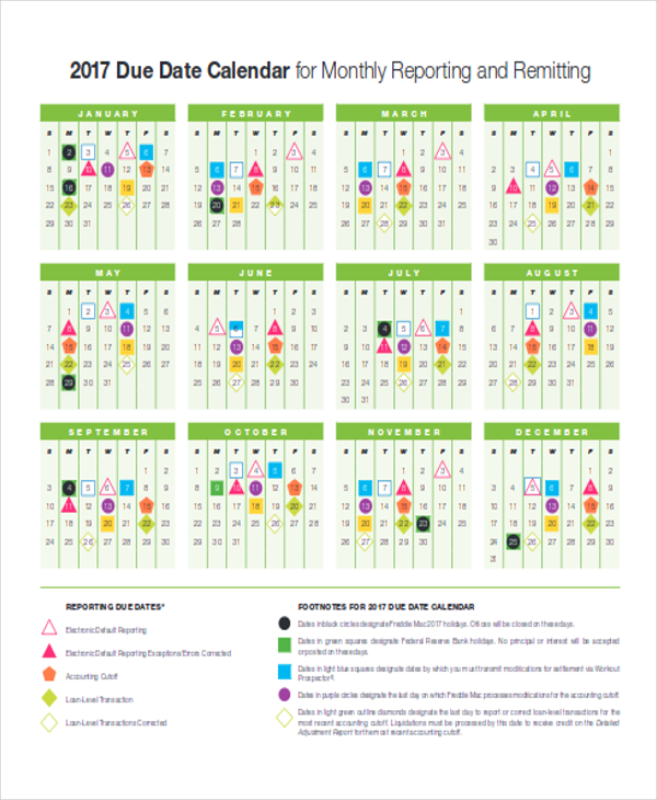 22  Business Calendar Templates Free Sample Example format Download