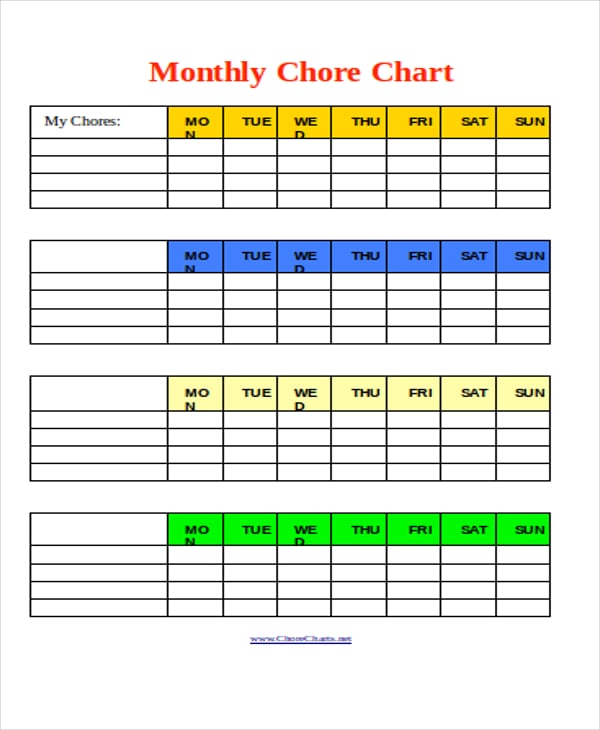 24+ Chart Templates in Word