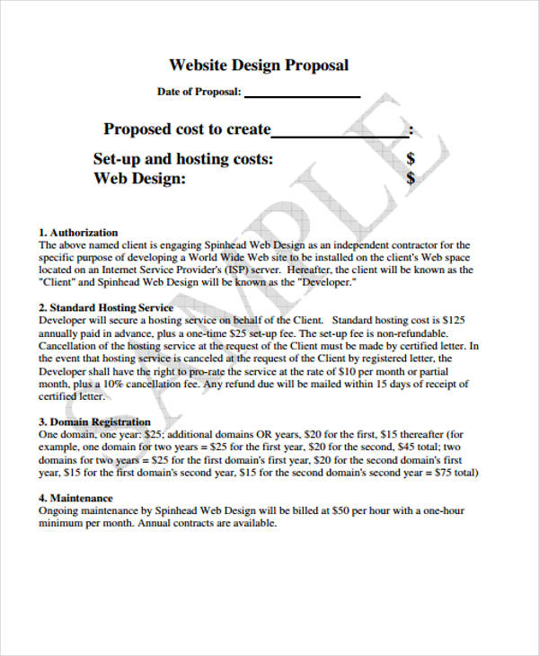 53+ Simple Proposal Templates - Word, PDF, Google Docs | Free & Premium