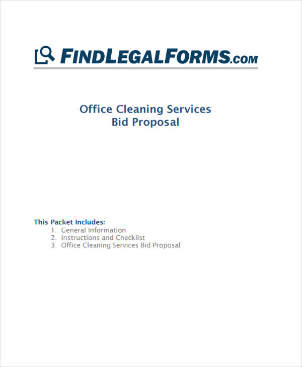 5+ Cleaning Business Proposal Templates Word, PDF
