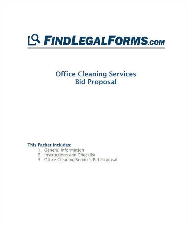 7+ Cleaning Service Proposal Templates Free Word, PDF Format Download