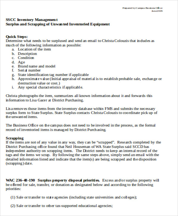 7+ Office Inventory Templates Free sample, Example Format Download