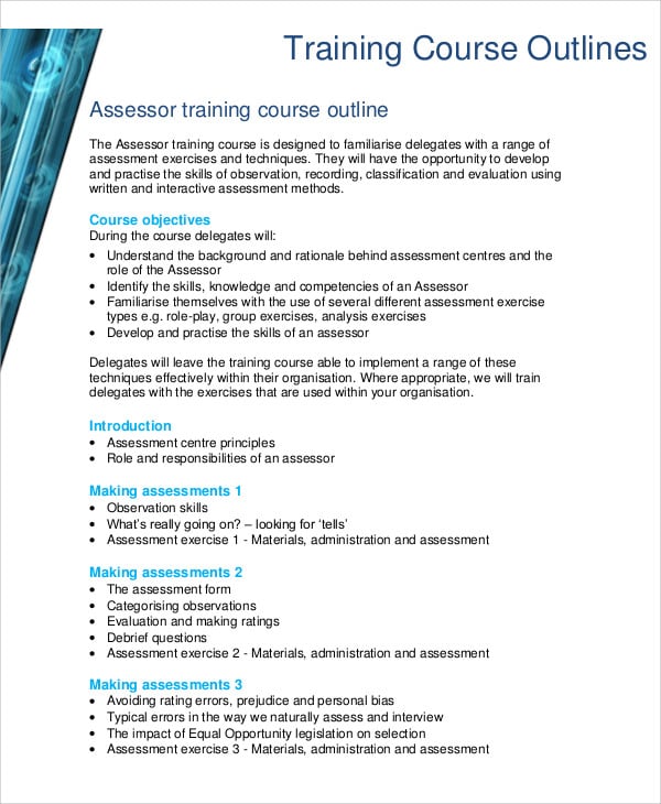 advanced presentation skills training course outline