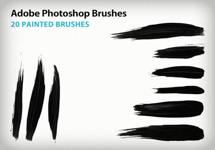 paint stroke brushes
