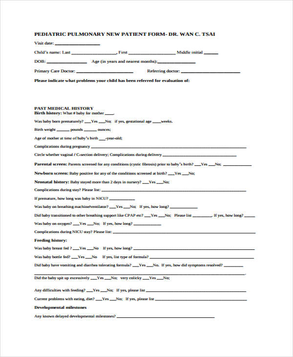 Patient Note Templates 6  Free Word PDF Format Download