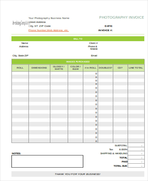 Graphy Receipt Templates 6 Free Word PDF Format