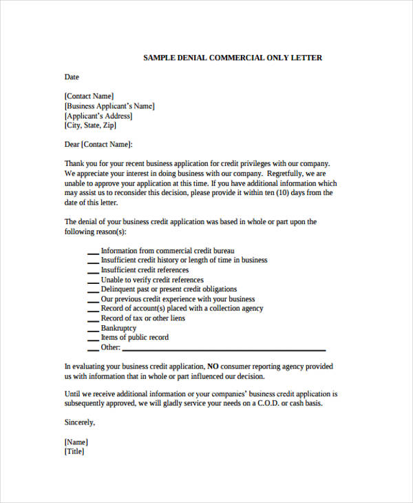 14-polite-rejection-letter-free-sample-example-format-download