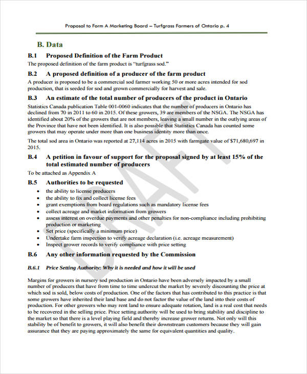 30+ Product Proposal Templates Free Word, PDF Documents