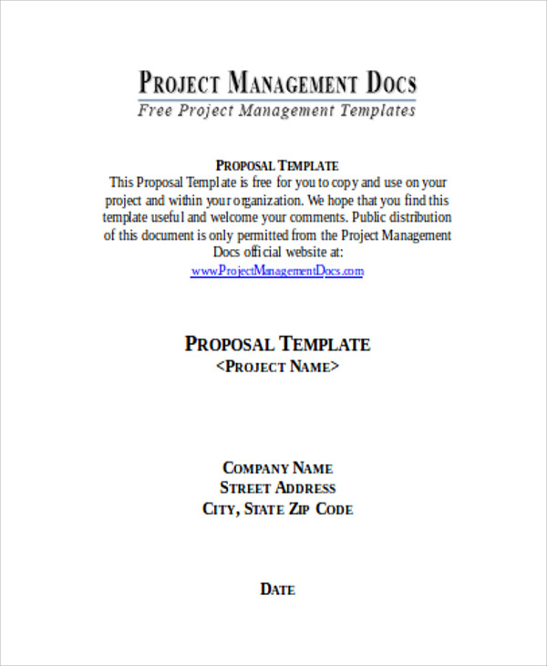 9+ Management Proposal Templates - Word, PDF, Google Docs