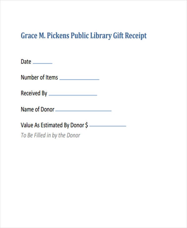 public library gift