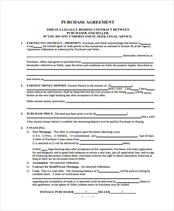 34+ Printable Agreement Templates - Word, PDF, Pages