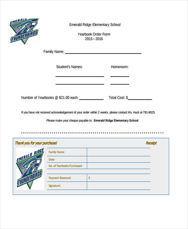 7 purchase receipt templates free sample example format download