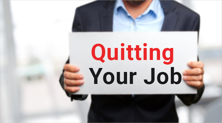 quitting your job