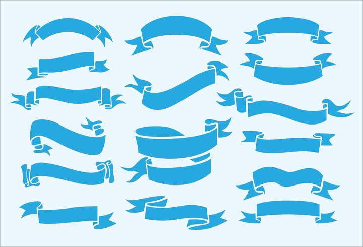 ribbon sash clipart vector