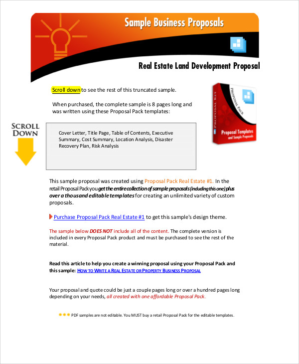 11+ Development Project Proposal Templates - Word, PDF, Pages, Google