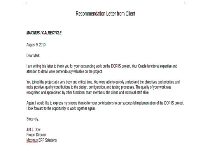 recommendation-letter-from-client