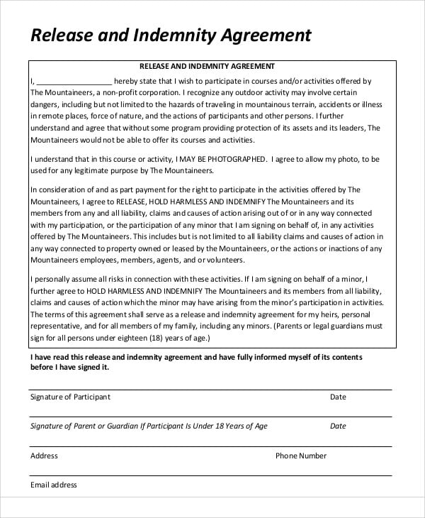 Settlement And Release Agreement Template