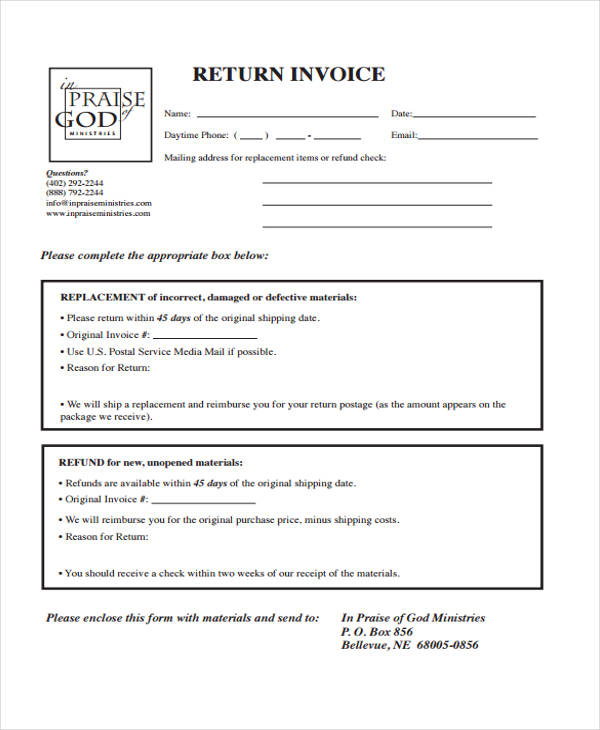 38+ Sample Invoice Templates Word, PDF, Excel