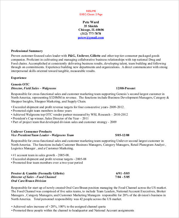 sales-account-manager-resume