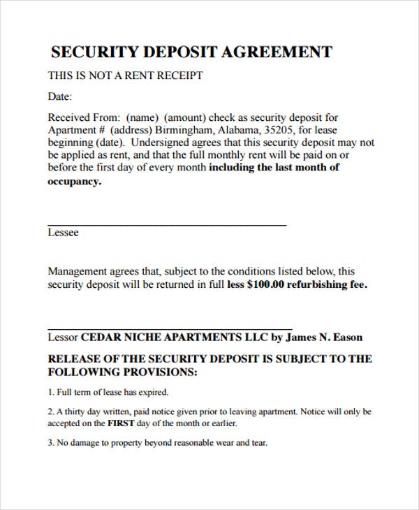 security deposit4