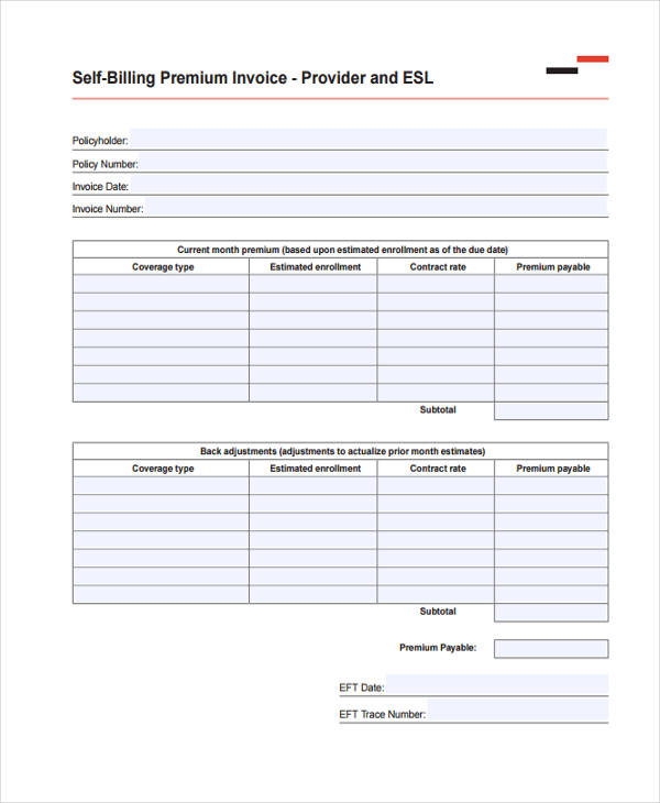 self billing