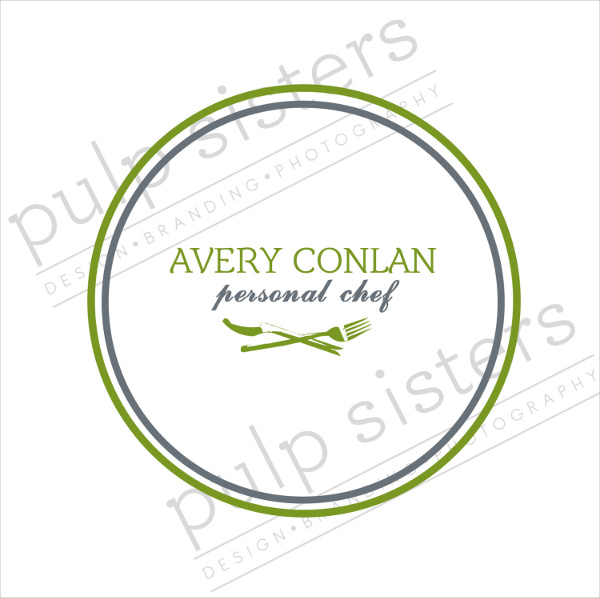 simple food business logo