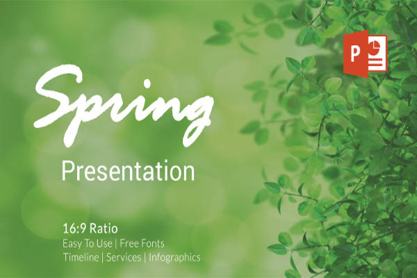 spring powerpoint templates