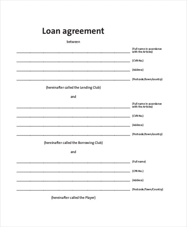 standard loan