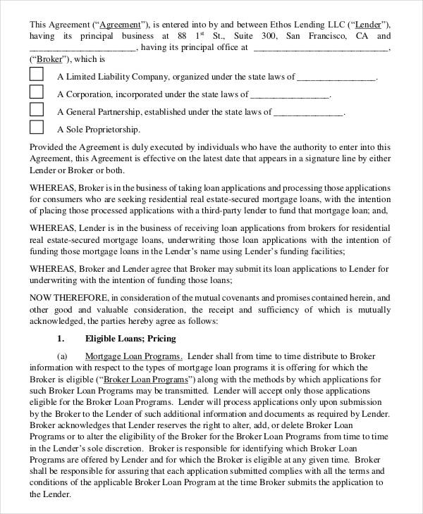 6+ Mortgage Contract Templates Free Sample, Example Format Download