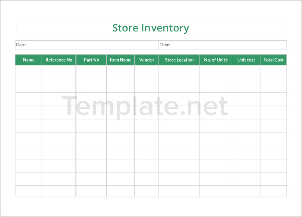 22+ Inventory Templates - Word, Docs, PDF