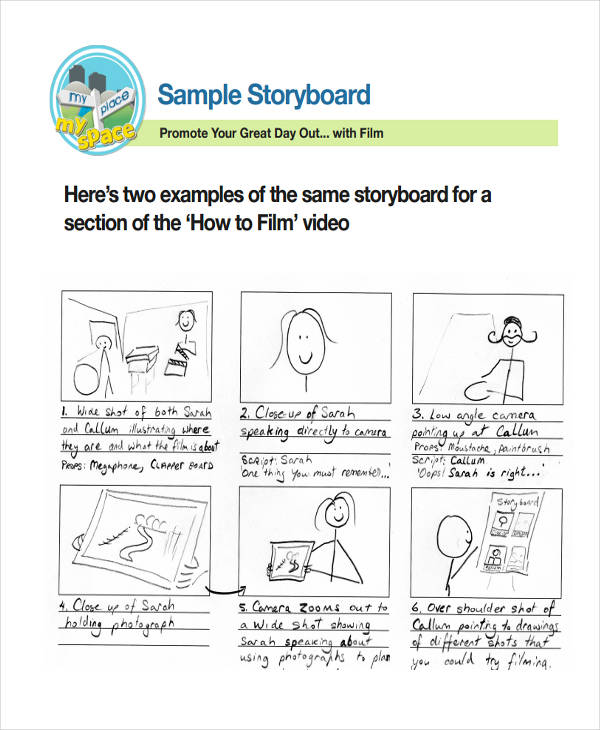 storyboard animated film