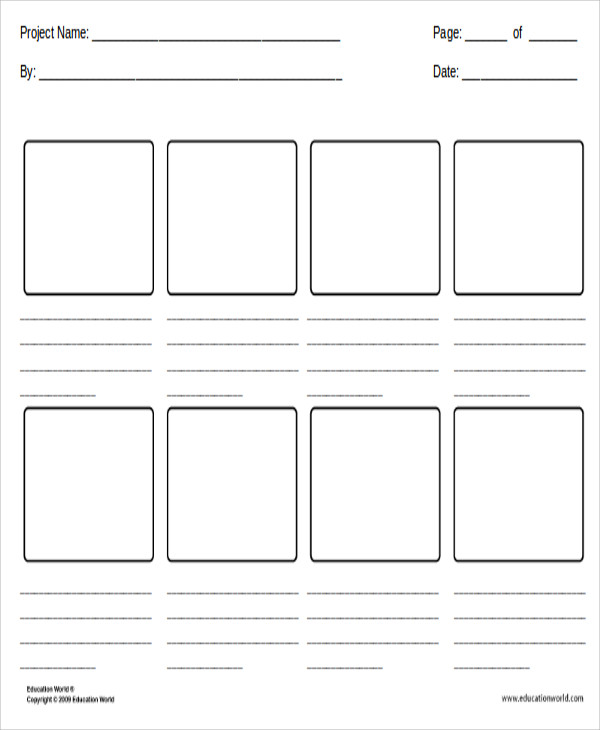 22  Storyboard Templates in Word