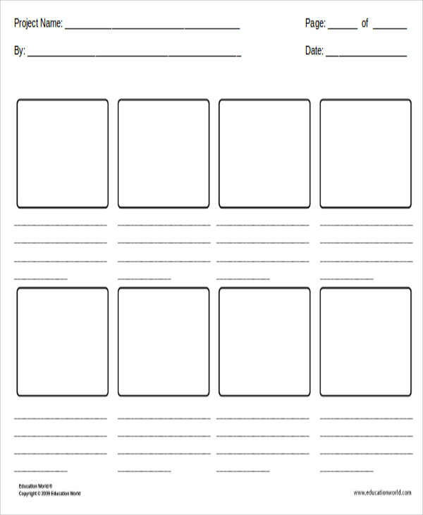 22+ Storyboard Templates in Word