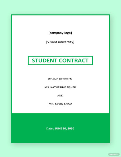 24+ Student Contract Templates - Word, PDF | Free & Premium Templates