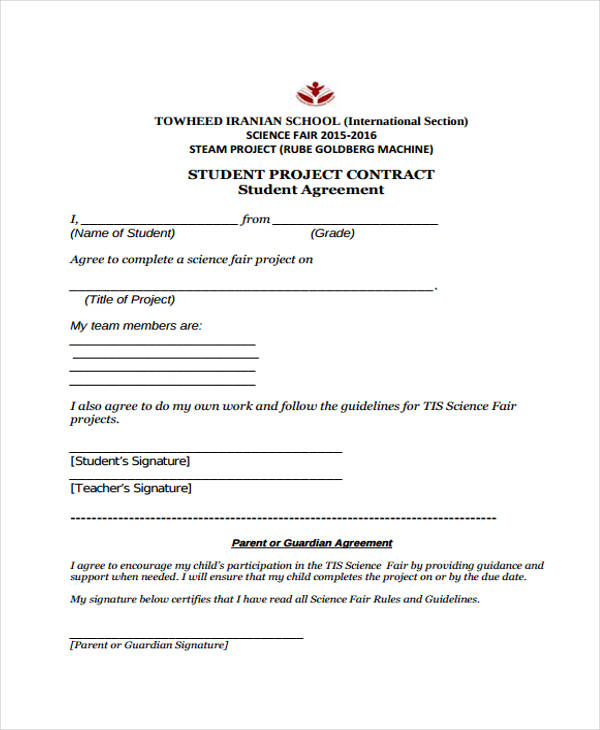 student contract