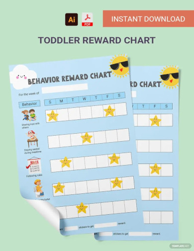 toddler reward chart