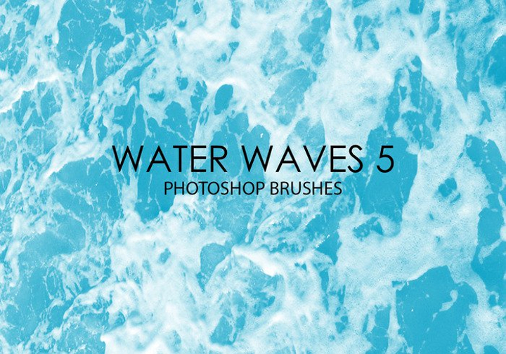 water waves photoshop brushes