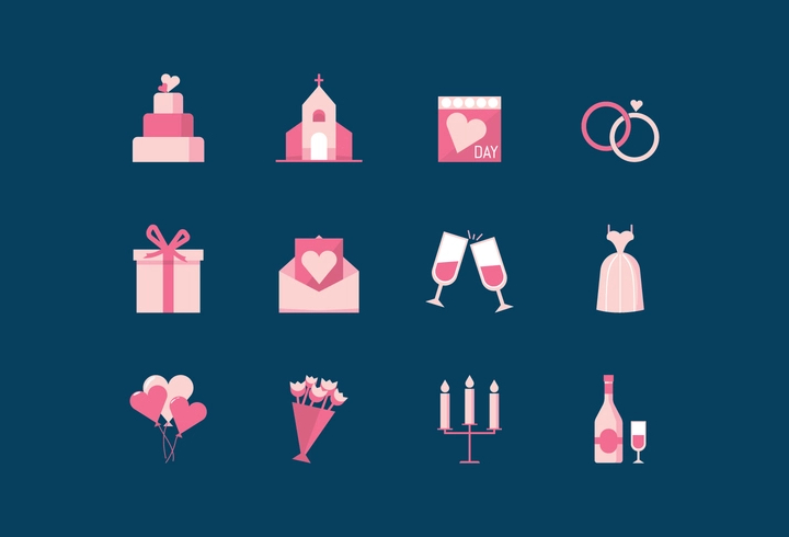 wedding ceremony vector