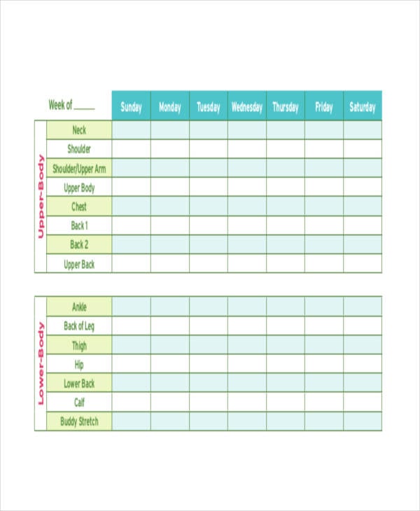 weekly-activity-schedule-template-8-free-sample-example-format-download