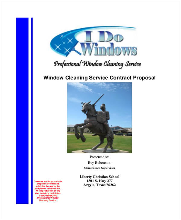 window cleaning business plan template